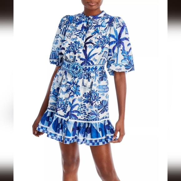 Farm Rio Sweet Rio Mini Dress NWT - Picture 4 of 7